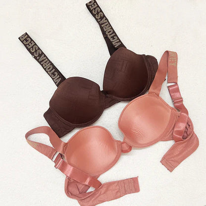 New Style Push-Up Bra – Pack of 2 | Single Padded, Wired & Flattering Lift