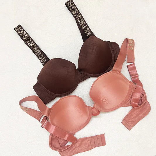 Victoria Secret New Style Push-Up Bra – Pack of 2 | Double Padded, Wired & Flattering Lift