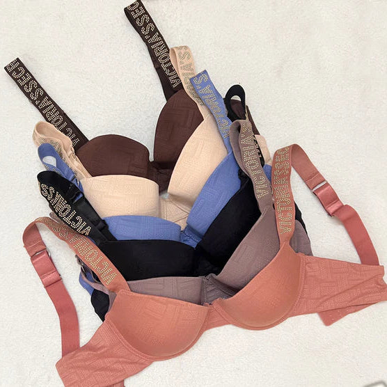 New Style Push-Up Bra – Pack of 2 | Single Padded, Wired & Flattering Lift