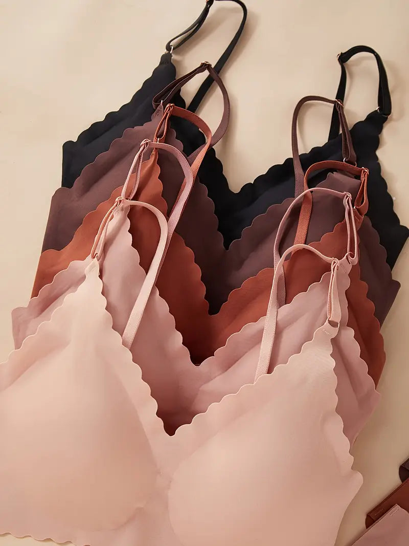 Seamless Strapless Bra and Panty Set
