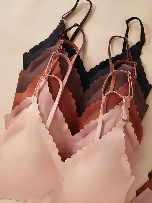 Seamless Strapless Bra and Panty Set