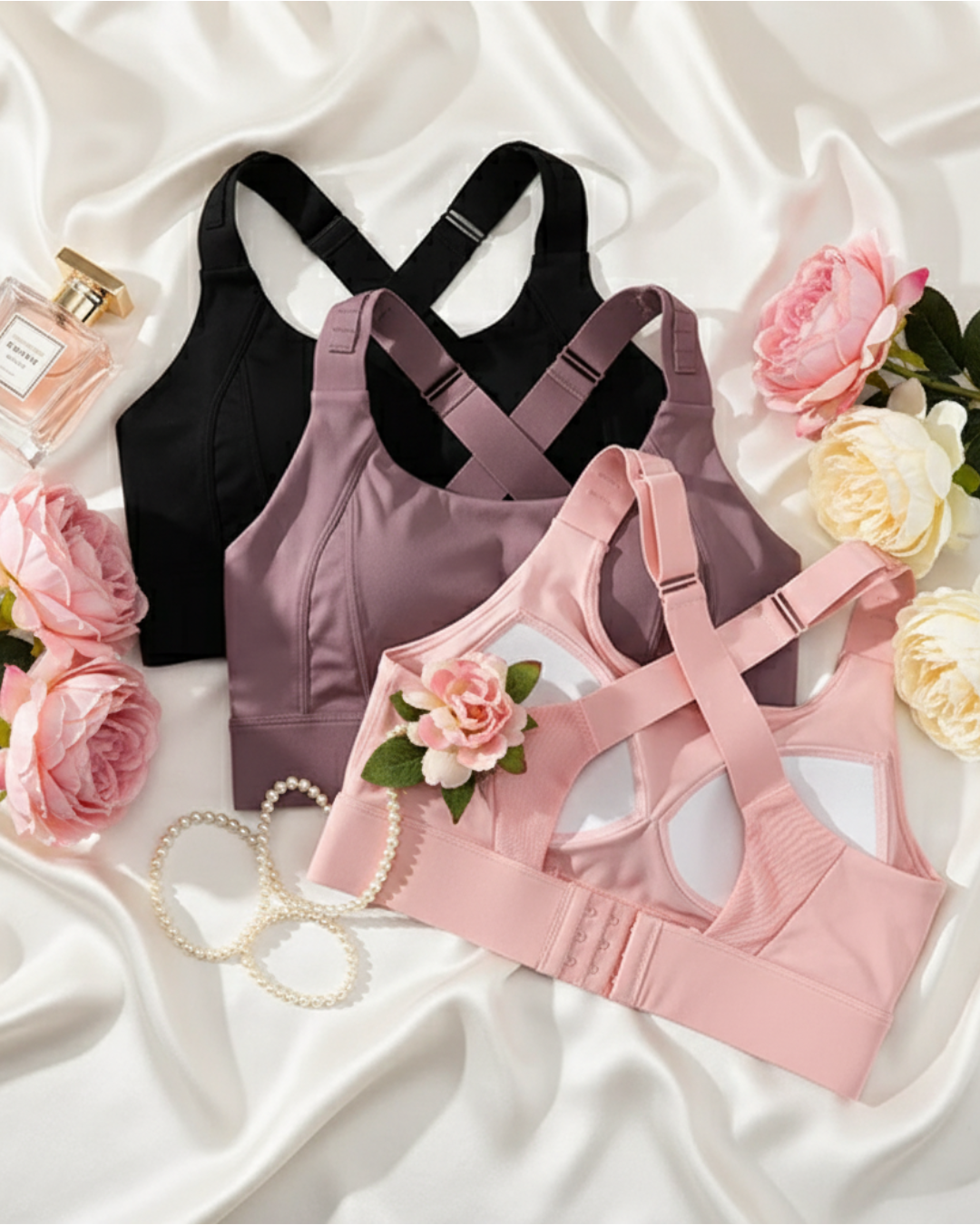 Premium Quality Imported Fully Adjustable Sports/Yoga Bra