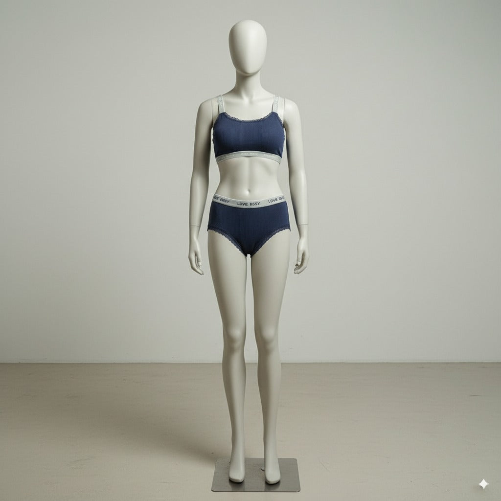 Stylish Bralette With Panty Set