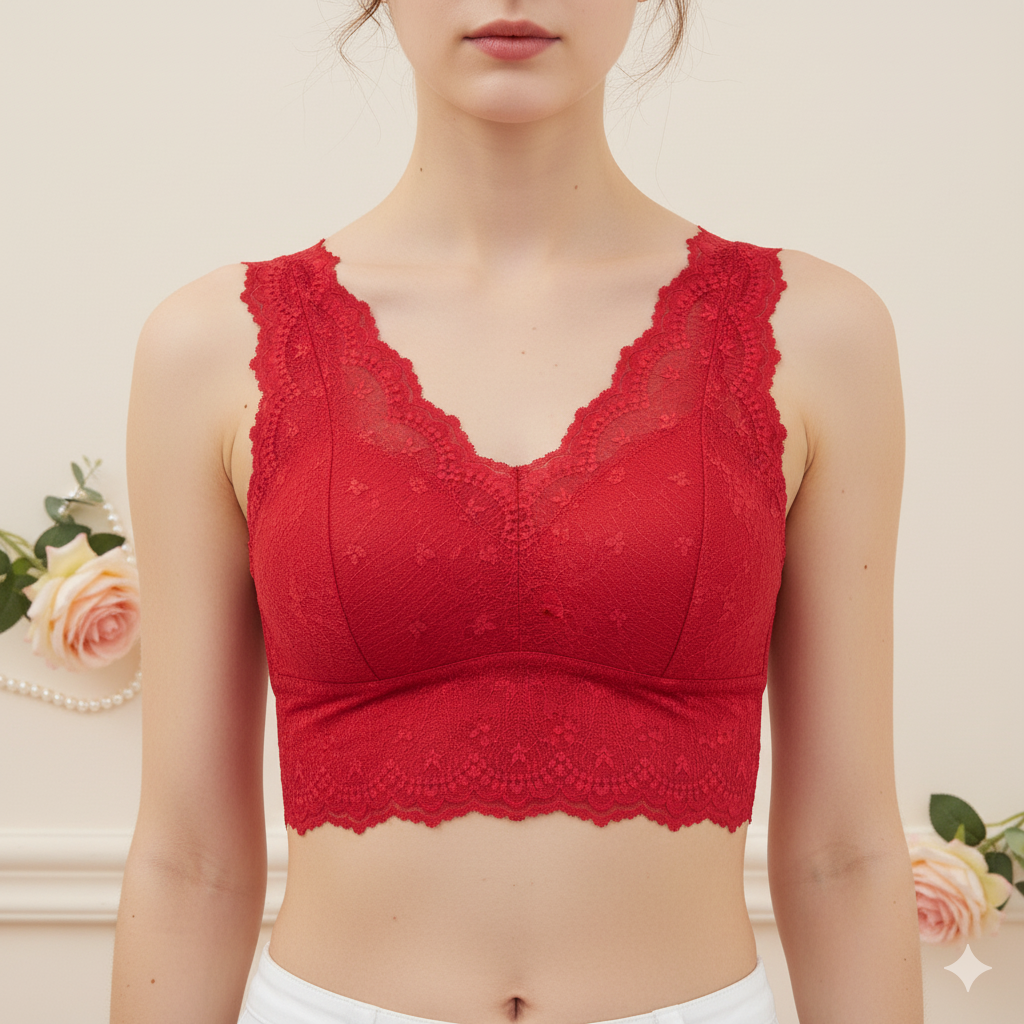 Women’s Lace Camisole – Mix Design Padded Camisole Blouse | Elegant & Comfortable Fit