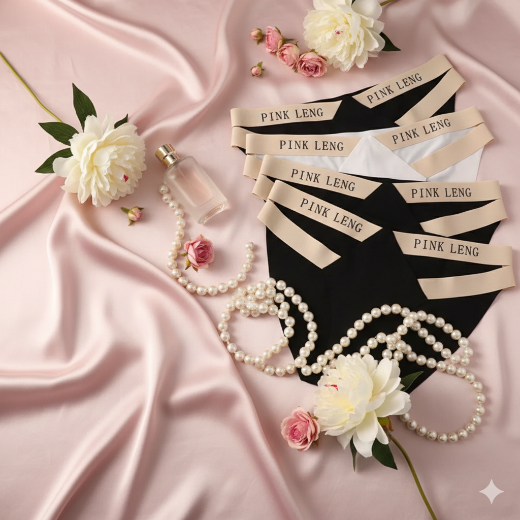 Japanese-style sexy women's ice-silk seamless hollow-out thin triangle panties | Random Colors