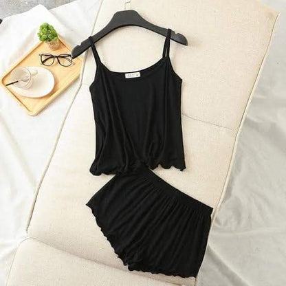 Ultra-Soft Cami Top & Tulip Shorts Sleepwear Set