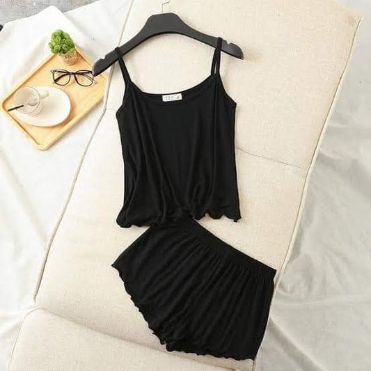 Ultra-Soft Cami Top & Tulip Shorts Sleepwear Set
