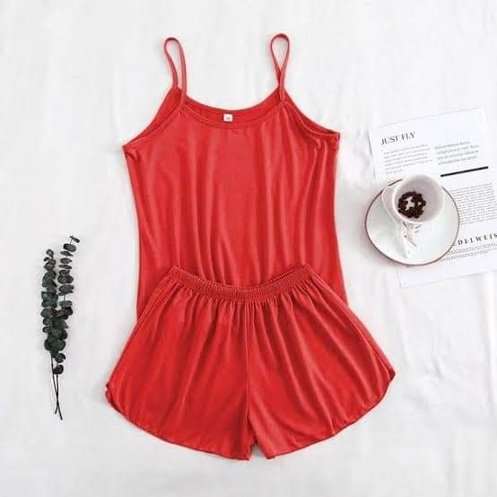 Ultra-Soft Cami Top & Tulip Shorts Sleepwear Set