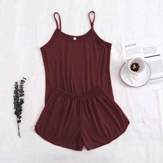Ultra-Soft Cami Top & Tulip Shorts Sleepwear Set
