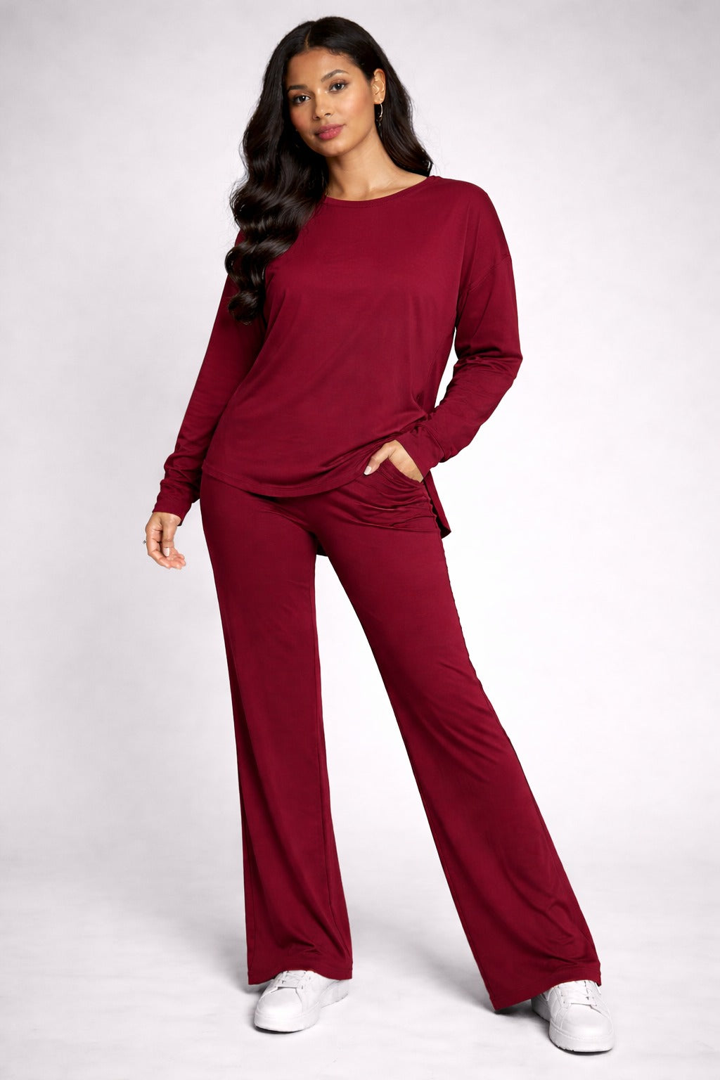 Cozy Luxury Ribbed Knit Lounge Coord Set