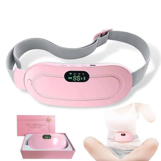 Period Cramp Relief Electric Heating Belt Massager