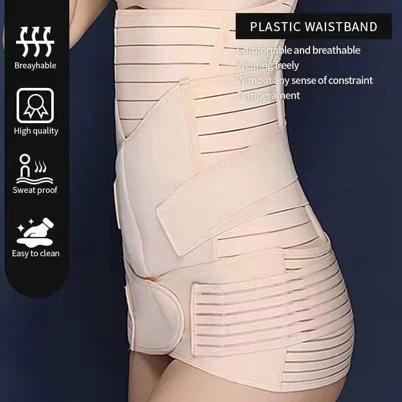 3 in 1 Postpartum Belt After Delivery Support Recovery | Body Shaper Belt