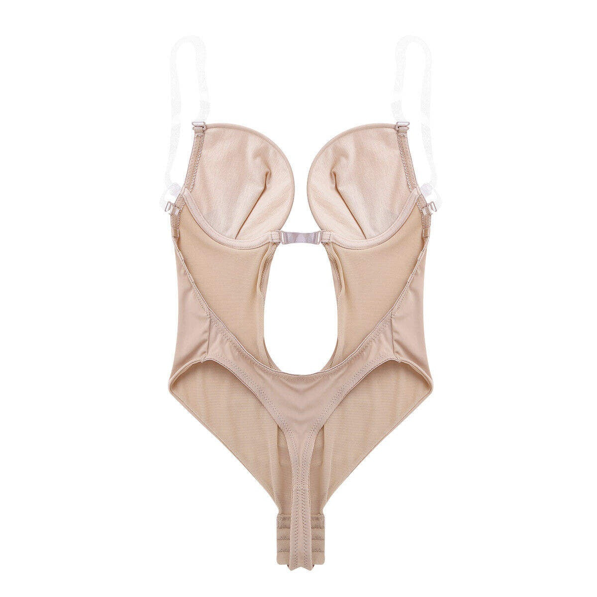 High Quality Adjustable Straps Full Body Shaper With Toilet Hole