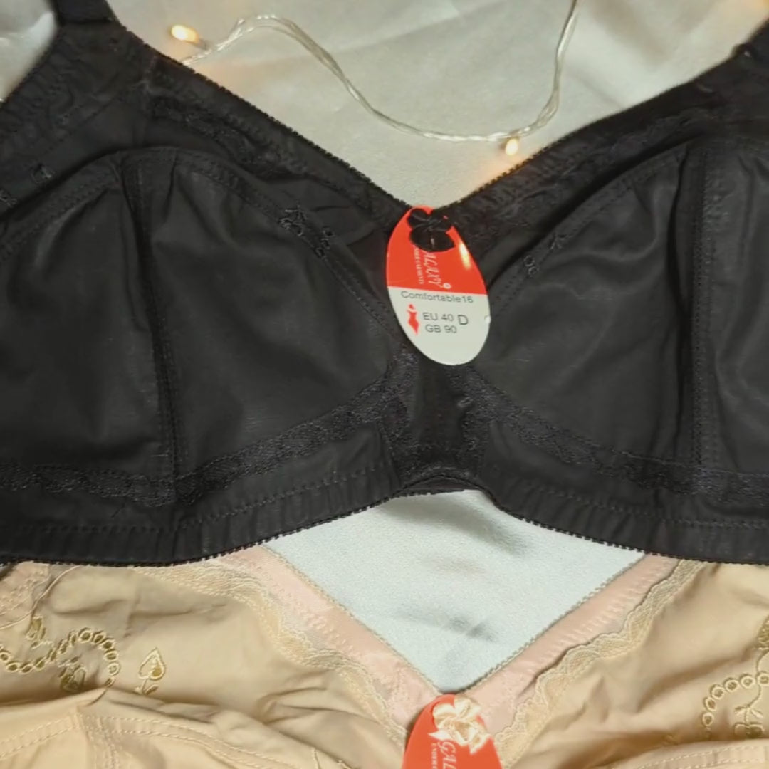 Women Ladies Girls Non Padded Cotton Bra Classic daily wear