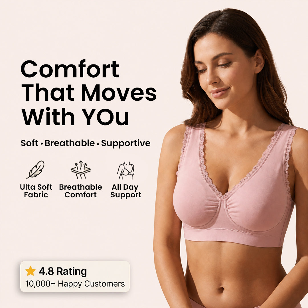#1 Best Seller - Daily Wear and Training Push Up Padded Bras for Women